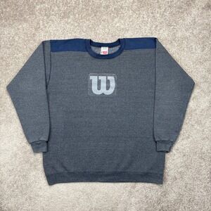 Vintage 90s Wilson Tennis‎ Sweatshirt XL
